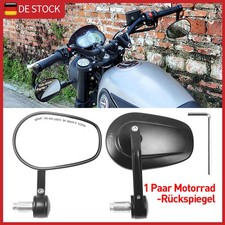 2x Motorrad Lenkerendenspiegel