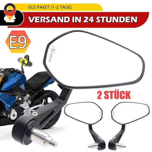 Motorrad lenkerendenspiegel - 2x,