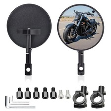2x Motorrad Lenkerendenspiegel
