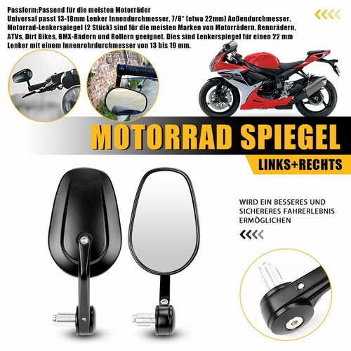 Motorrad lenkerendenspiegel - motorrad,