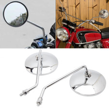 DE 2X Rund Motorrad Spiegel
