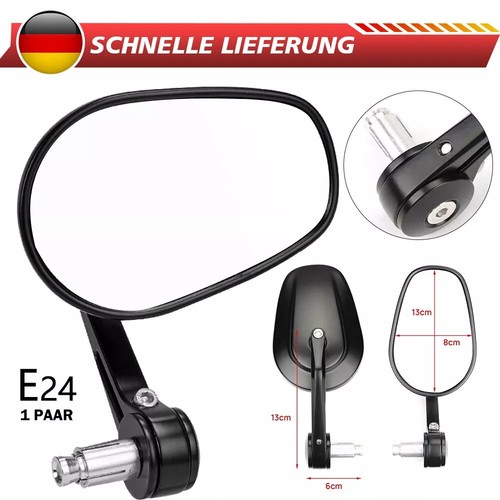 Motorrad lenkerendenspiegel - 2x,